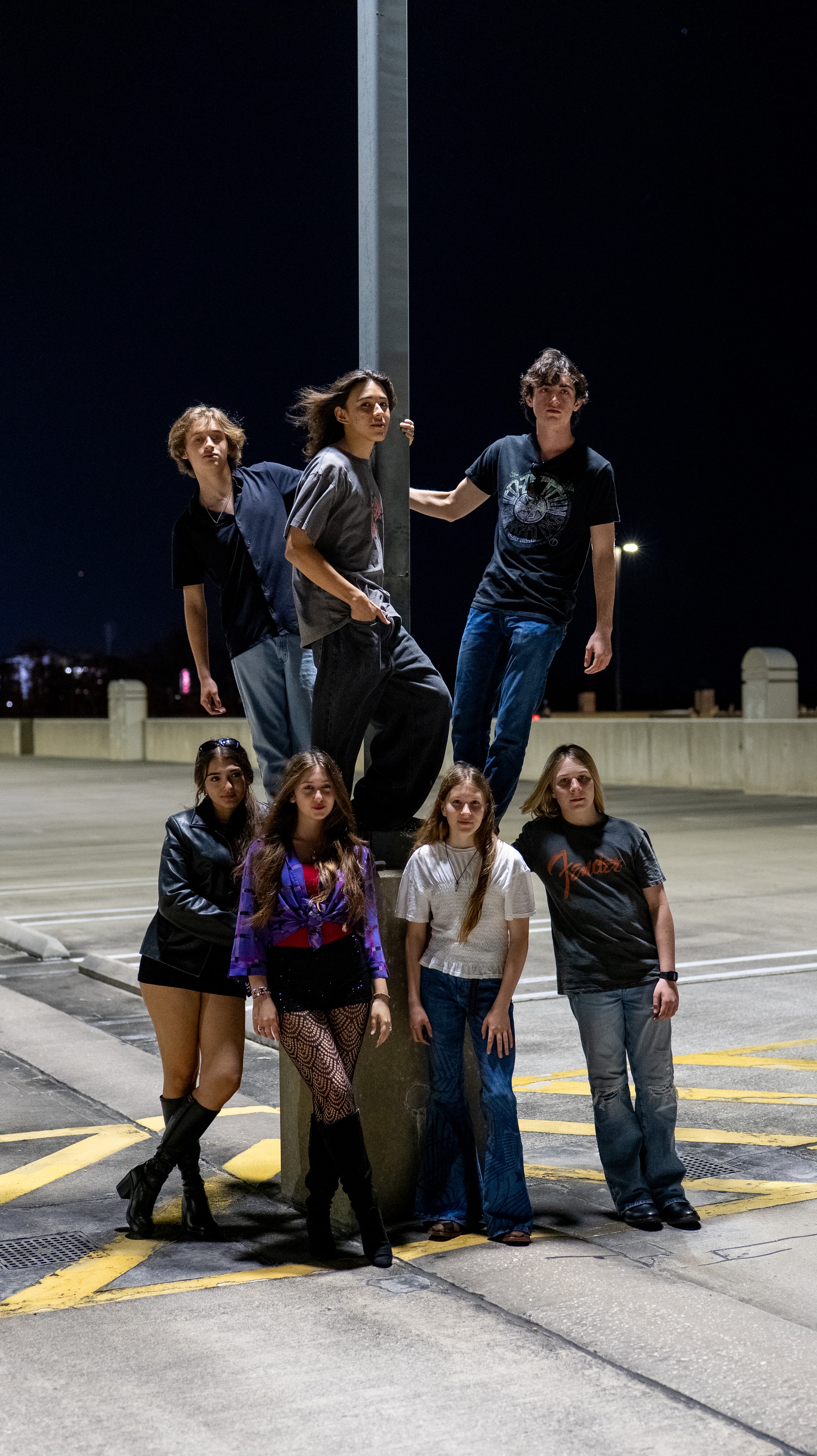 Lana Carollo and the band